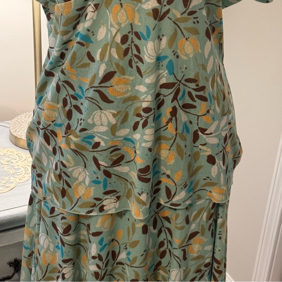 J. Jill 2-piece Stretch Skirt/blouse , size Large floral print - Picture 12 of 12